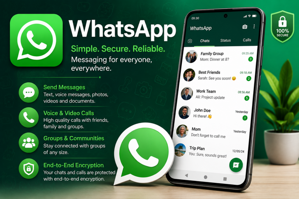 WhatsApp daily use apps communication and messaging